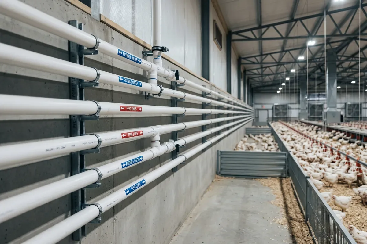 Aplikasi Pipa PVC dalam Industri Peternakan