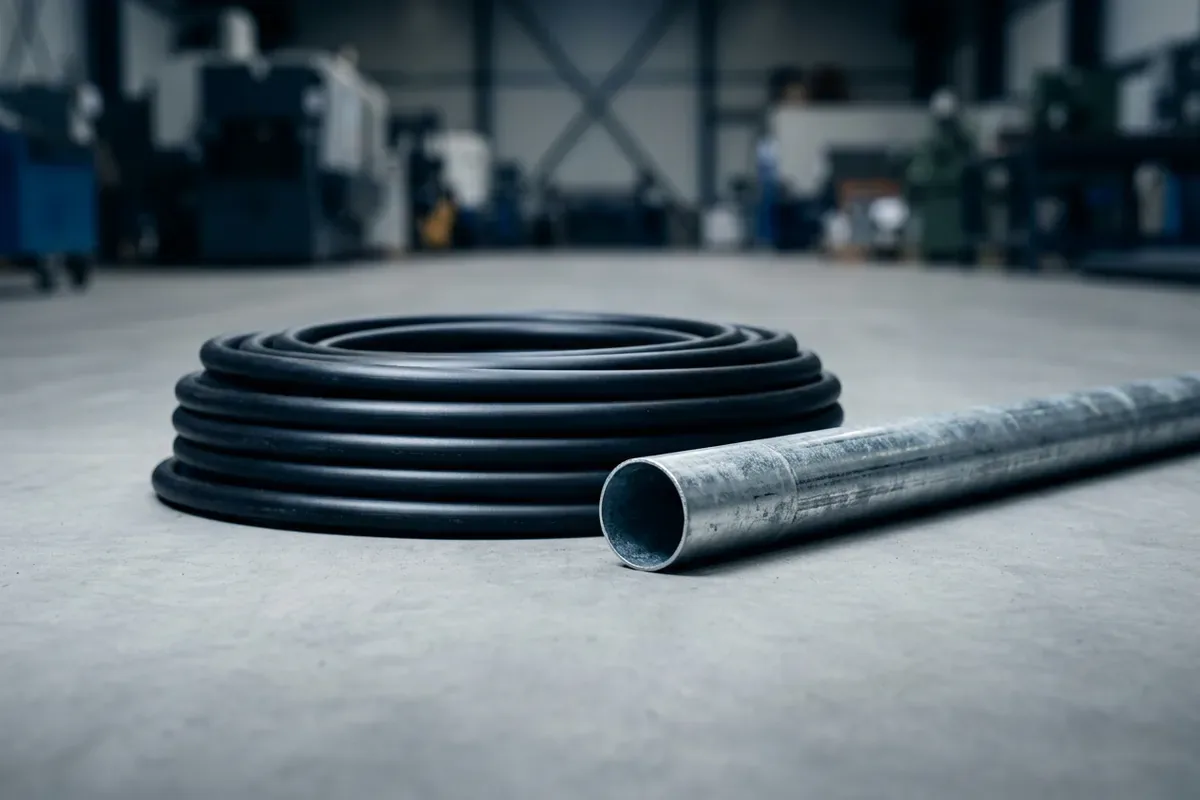Pipa HDPE vs Pipa Besi